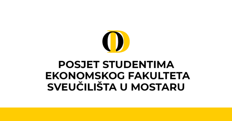 Posjet studentima Ekonomskog fakulteta Sveučilišta u Mostaru